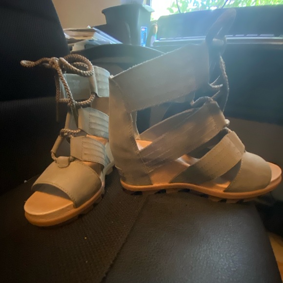 Sorel Joanie II lá e wedge sandals size 7.5 - Picture 2 of 4